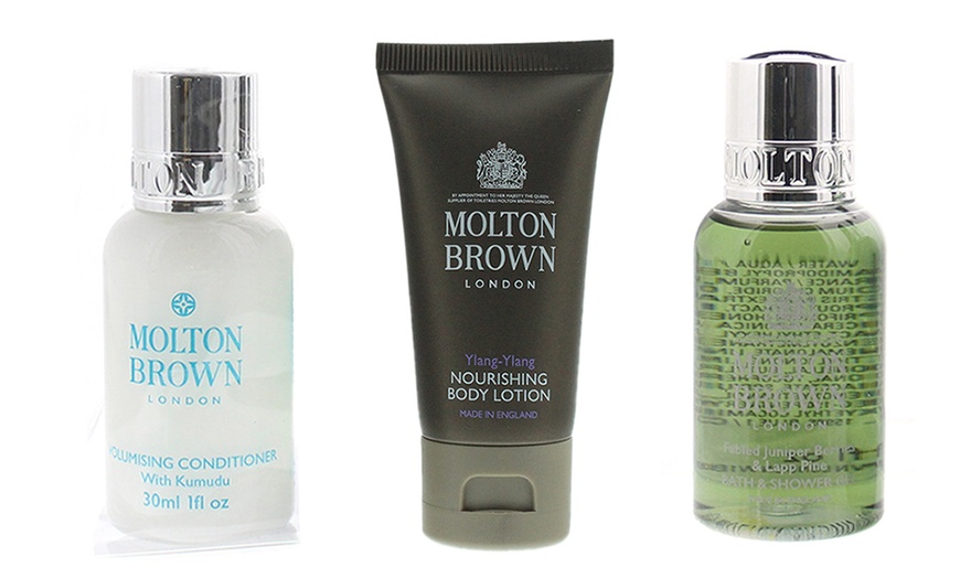 Image 1: Molton Brown Body Wash, Body Lotion or Conditioner Gift Set 