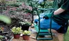 iMounTEK Foldable Garden Kneeler with Cushion and Tool Pouch