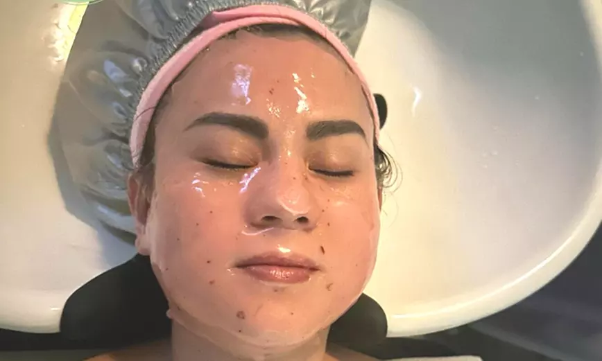 90 Min Deluxe Head Spa w/Massage + Organic Mini-Facial for 1 or 2