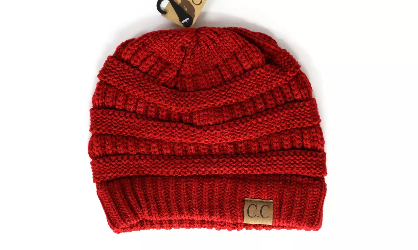 Cheveux Corp. Women's Solid Classic CC Beanie