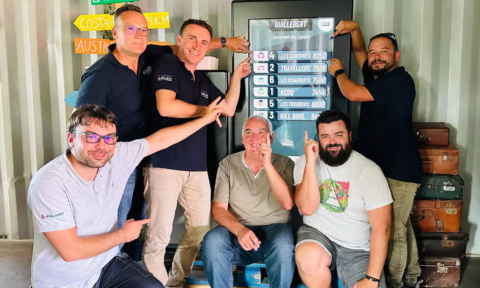 1 session de 2 heures de jeu pour 4, 5 ou 6 personnes en simultané