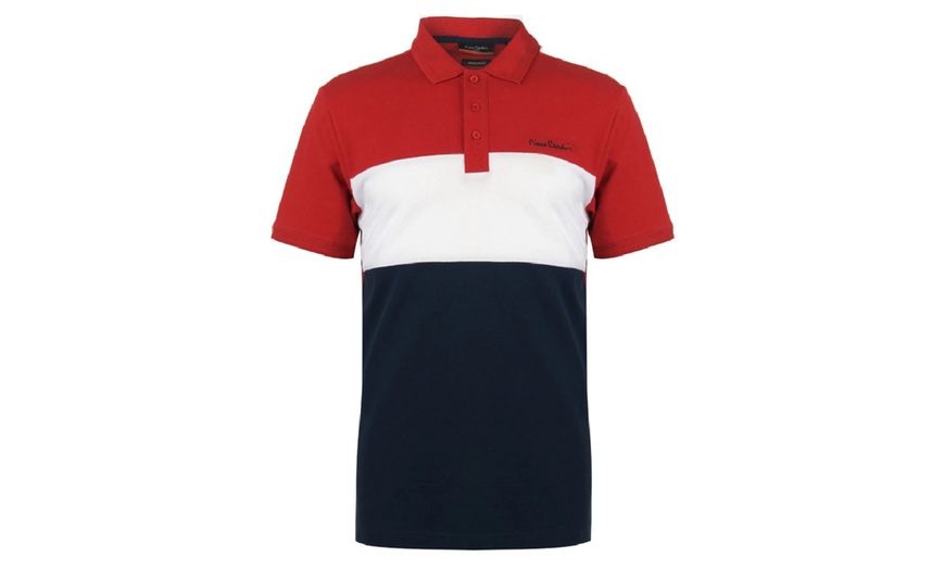 Image 4: Pierre Cardin Men's 100% Cotton Polo Shirt