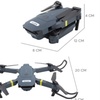 Image 3: Mini drone pliable avec caméra HD et transmission Wi-Fi