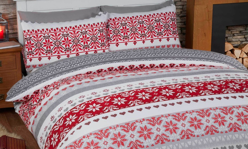 Image 2: Flannelette Duvet Sets