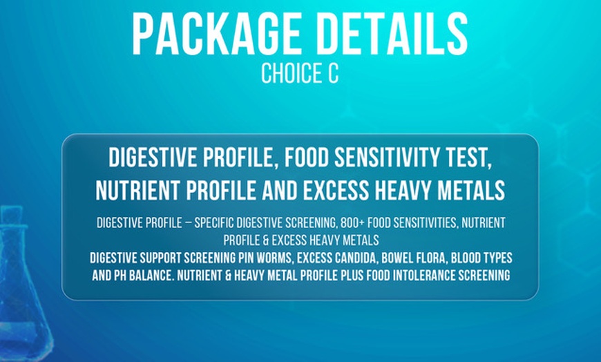 Image 7: 600, 800, or 900 Sensitivity Screening Tests
