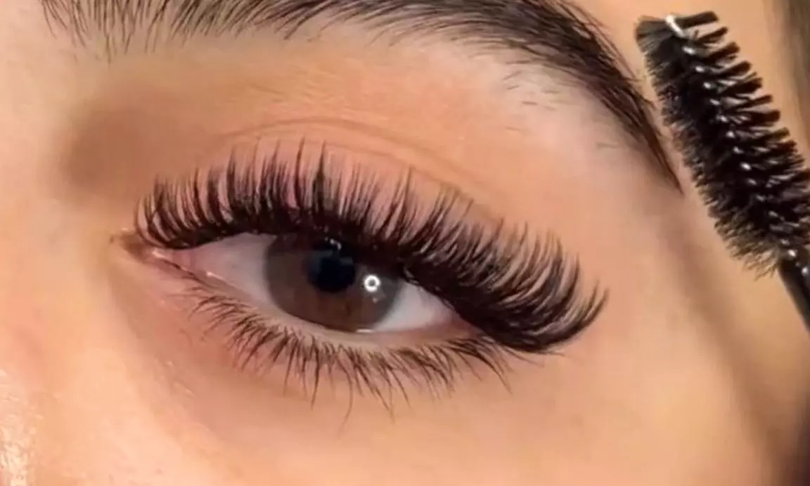Achieve Glamour with  Full Set of Classic, Volume, Mega Eyelash Extensions w/ Two Week Fill- Up to 50% Off - Primary Image