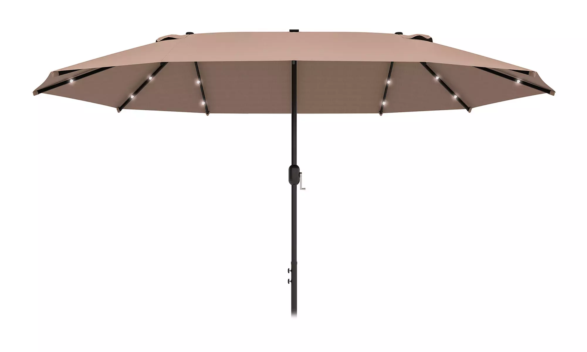Outsunny 4.4m Double-Sided Sun Umbrella Garden Parasol