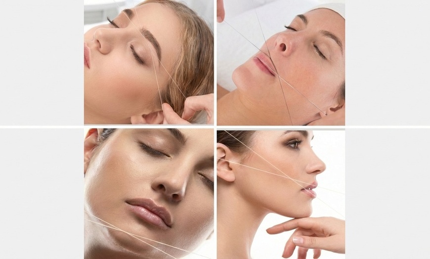 Image 2: Comprehensive Glow-Up: Threading, Waxing, Tints, Massage & Facials