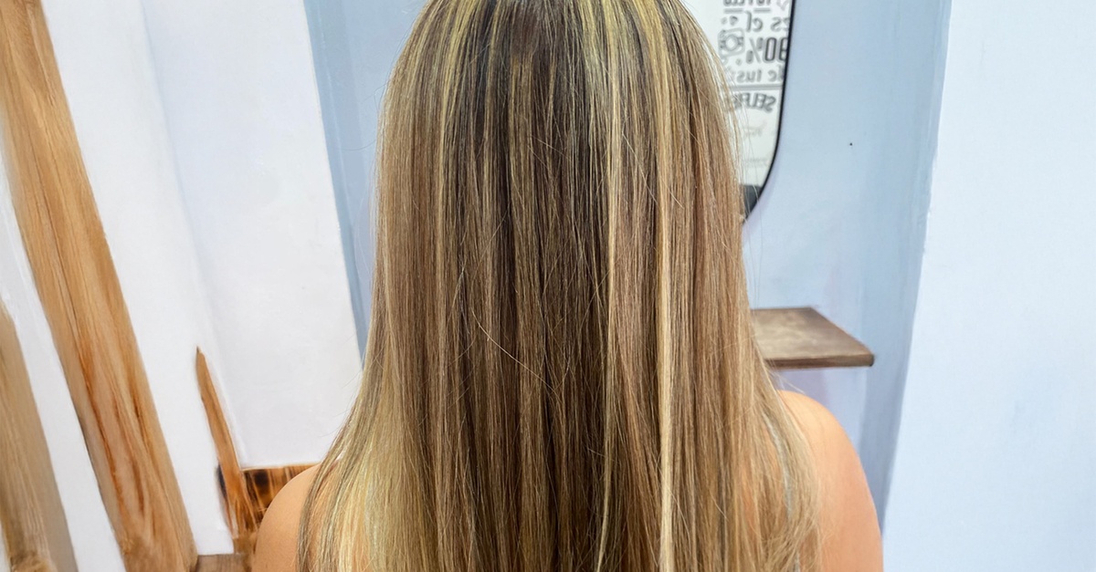 Sesión de peluquería con tinte o mechas balayage en Madrid