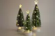Three-Pieces Tabletop Christmas Tree with Lights - Second Medium