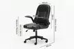 Levede Office Chairs; Executive PU Leather and Ergonomic Mesh - Image 4