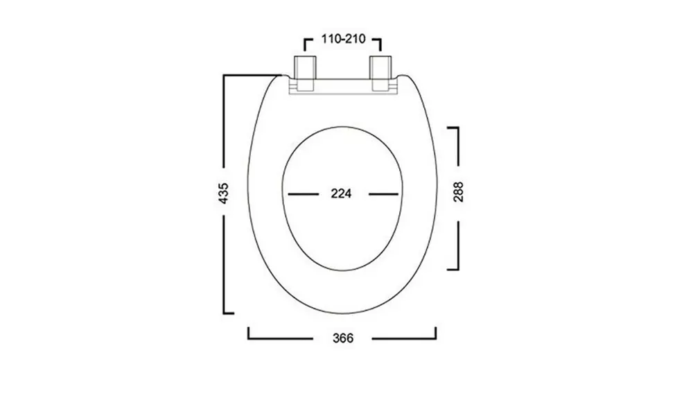Copriwater Universale Bakaji