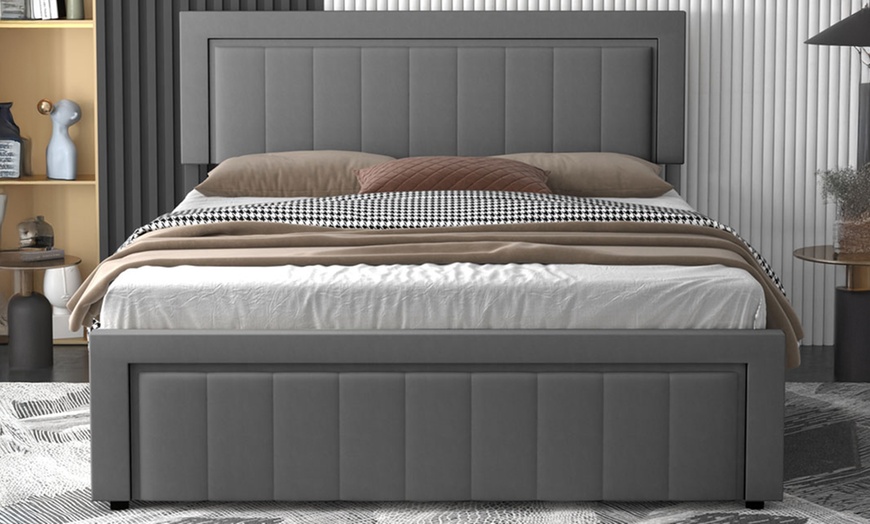 Image 10: Lit contemporain avec coffre de rangement Topeka, Kocoon