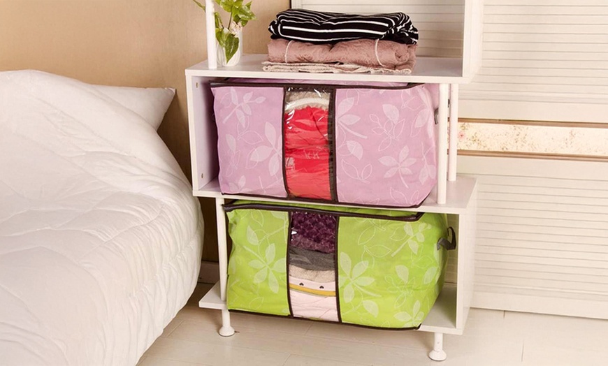 Image 52: Anti Dust Large Storage Bag Clothes Quilt Blanket Storage Sort Home Organizer