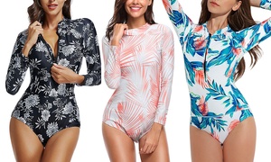 Long Sleeve Surf Swimsuit