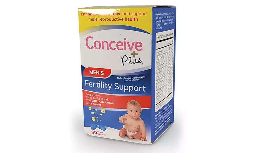 Image 2: 60-Pack of Conceive Plus Fertility Supplements for Him and Her