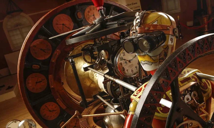 Image 1: Tour of Steampunk Wonderland Museum or Admission to Steampunk Workshop