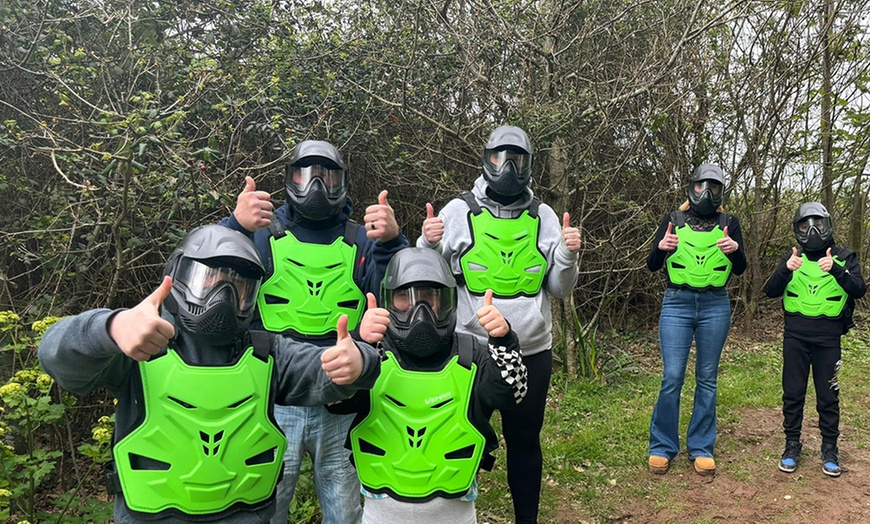 Image 12: Weekend Family-Friendly All-Weather Paintball for Up to 4