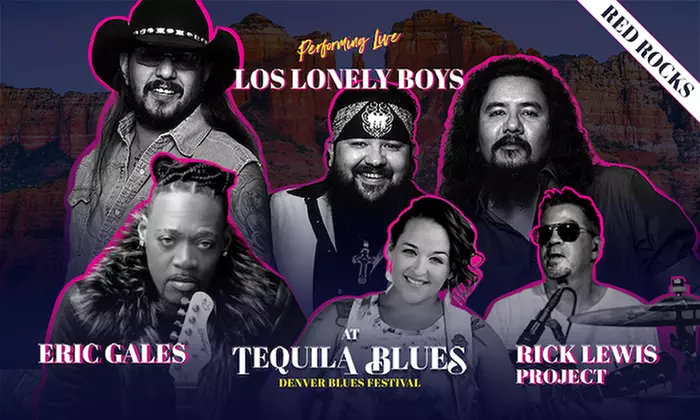 Tequila Blues Fest W/ Los Lonely Boys, Eric Gales, & Rick Lewis Project at Red Rocks on April 13 - Primary Image