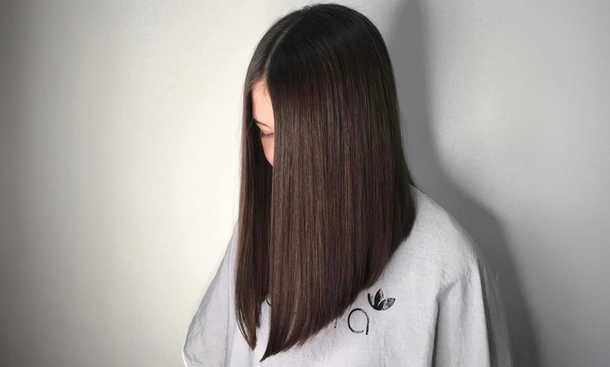 Image 1: Revamp Your Look with a Haircut, Conditioning, and Styling! 