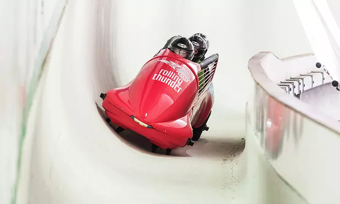 C$66 for a Rolling Thunder Summer Bobsleigh Ride at Whistler Sliding Centre (C$89 Value)   - Primary Image
