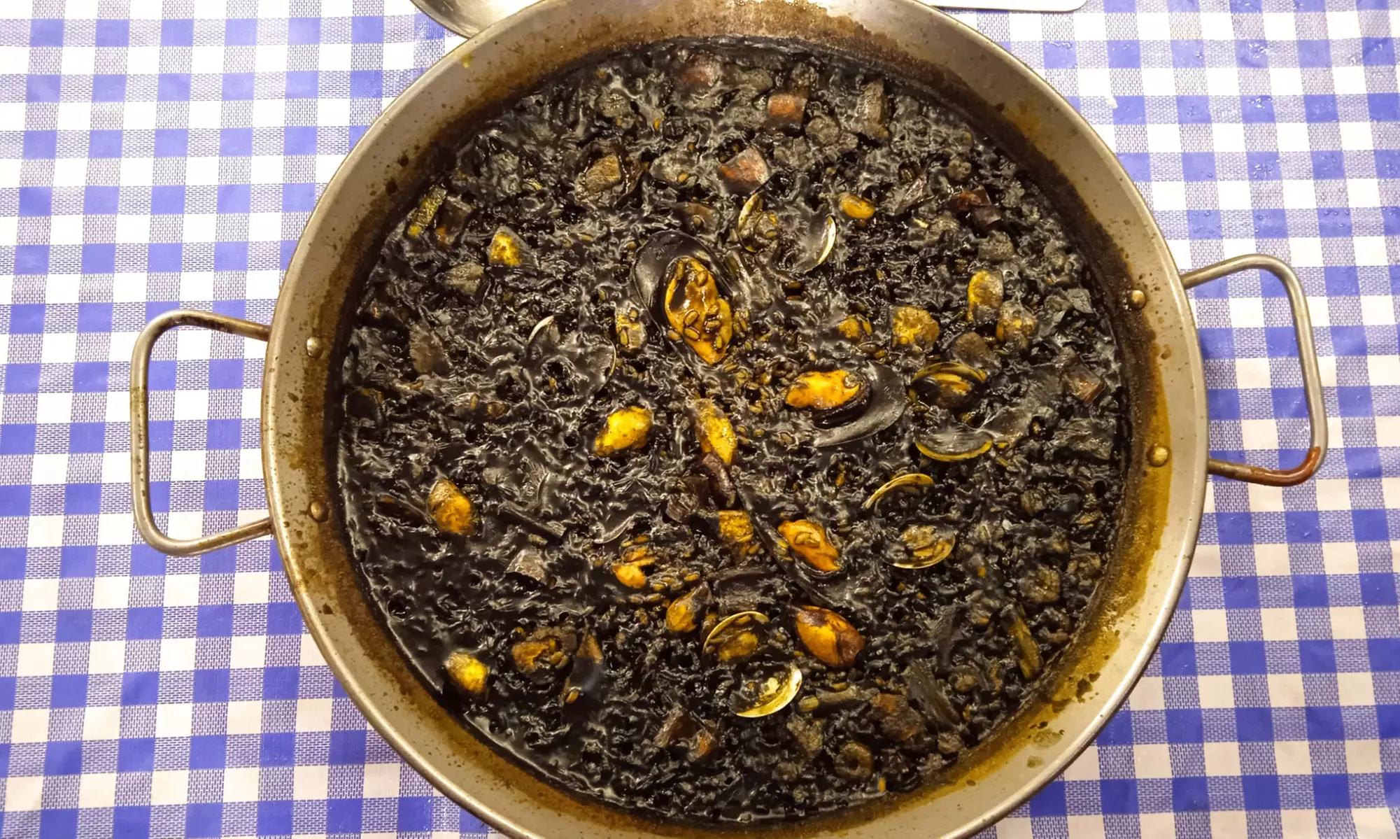 Arroz banda o entrecot de ternera en Restaurante Goyo