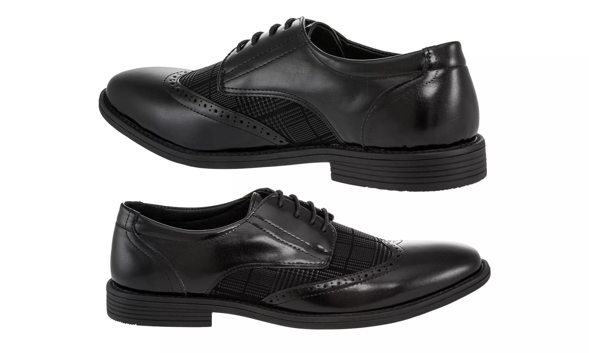 Franco Vanucci Men's Wingtip Lace-up Dress Shoes