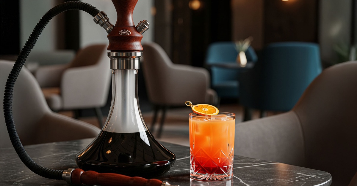 Cóctel y shisha con sabores a elegir en Alicante