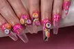 Get Gorgeous with Glitter Nails' Acrylic Nails, Jelly or Spa Pedicure + Optional Gel/Regular Polish at 32% Off - Second Medium