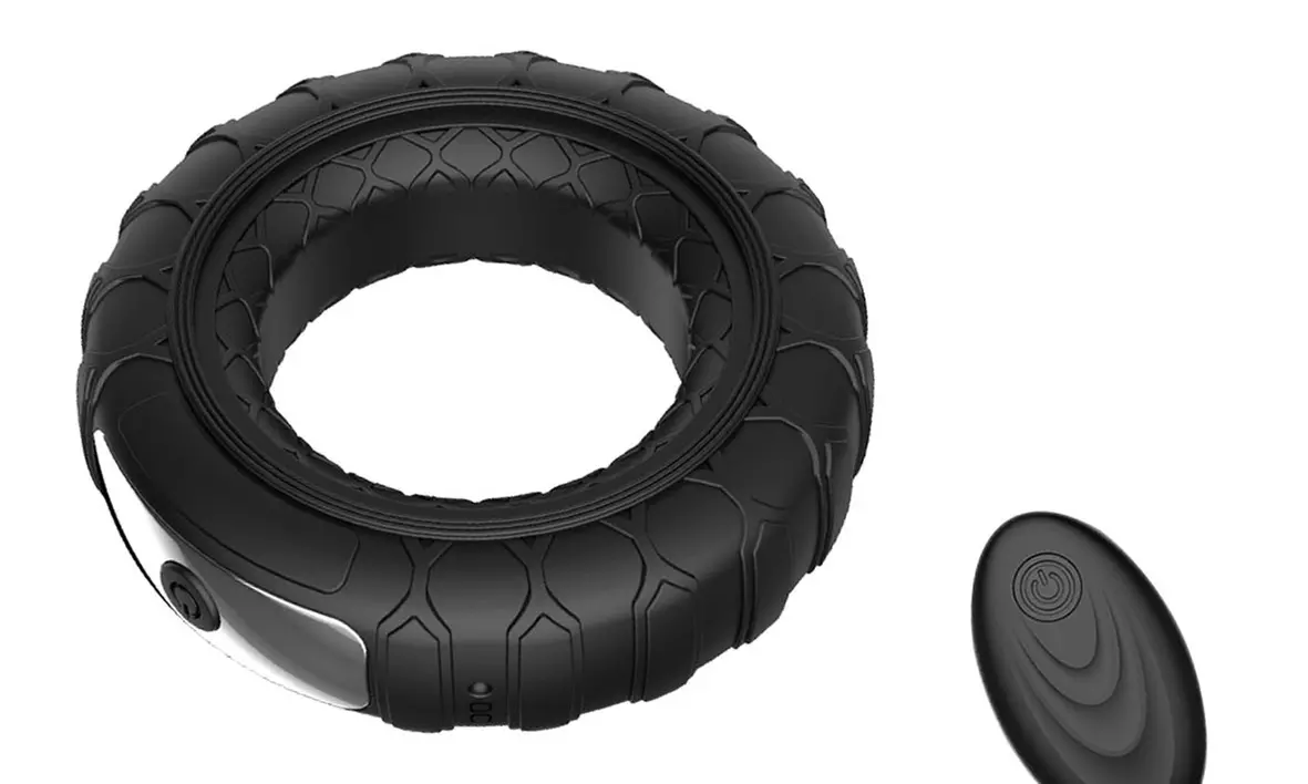 Remote Control 10 Modes Waterproof Powerful USB Rechargable Vibrating C-Ring