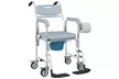 HOMCOM 4-in-1 Shower Chair with Wheels - Image 2