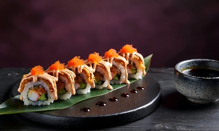 Pay AED 99 for Eat All you can Sushi + Non-Alcoholic Beverages for 1 person - Euphoria Lounge and Club
