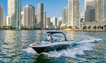 Private Sunset Boat Tour for 8 ppl max  2h (Extra Fee) - Nice Waves Miami Rentals in Miami, Florida