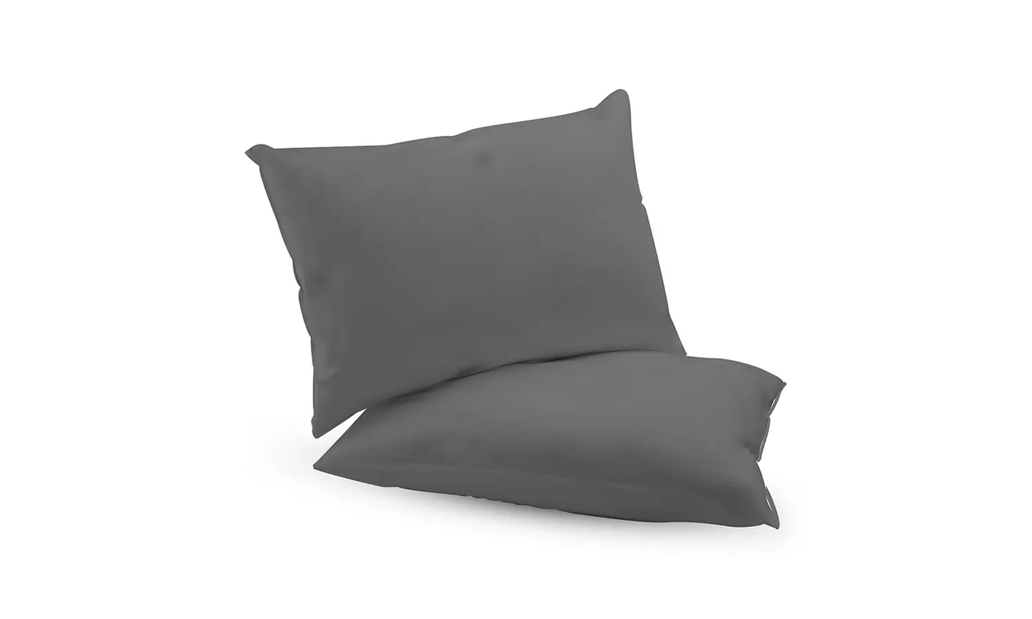 King Queen Standard Pillowcase Pillow Case Egyptian Cotton Feel 1800 Count Case