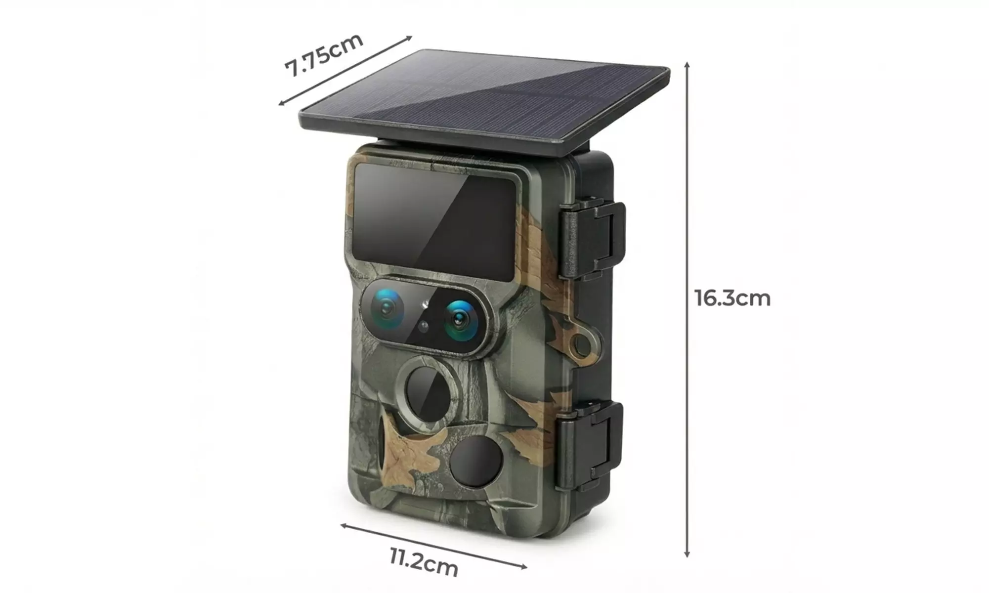 Centra High-Performance Solar Powered 4K Wildlife Trail Cameras