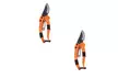 US 2-4 Pack 7" Pruning Shears Cutter Home Gardening Plant Scissor Branch Garden - Second Medium