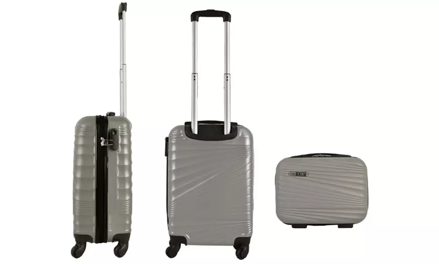 Image 10: Lot de 3 ou 4 valises rigides de la marque WellHome