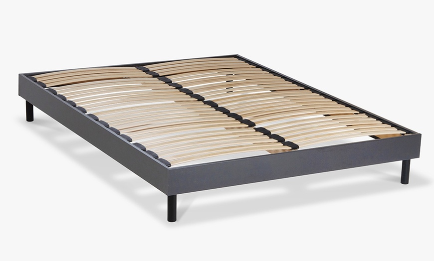 Image 17: Sommier en bois avec bi-lattes, lattes flexibles, Maison Aubertin 