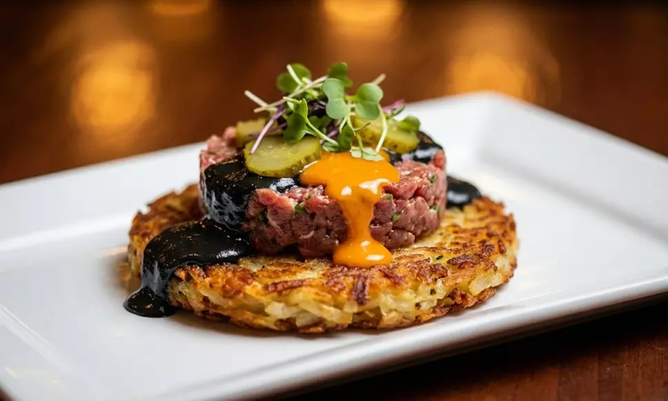 Chef-Driven Dining Experience w/ Handcrafted Cocktails & Global Flavor