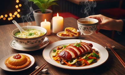 Für 2 Personen: 3-Gänge-Enten-Menü inkl. Willkommenstee - Wayting Restaurant