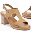 Image 4: Women's Sling-Back Chunky Heel Casual Sandals 