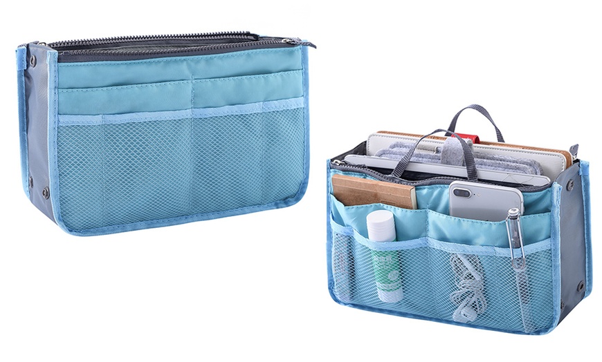 Image 2: Handbag Organiser - Travel Bag Tidy Insert