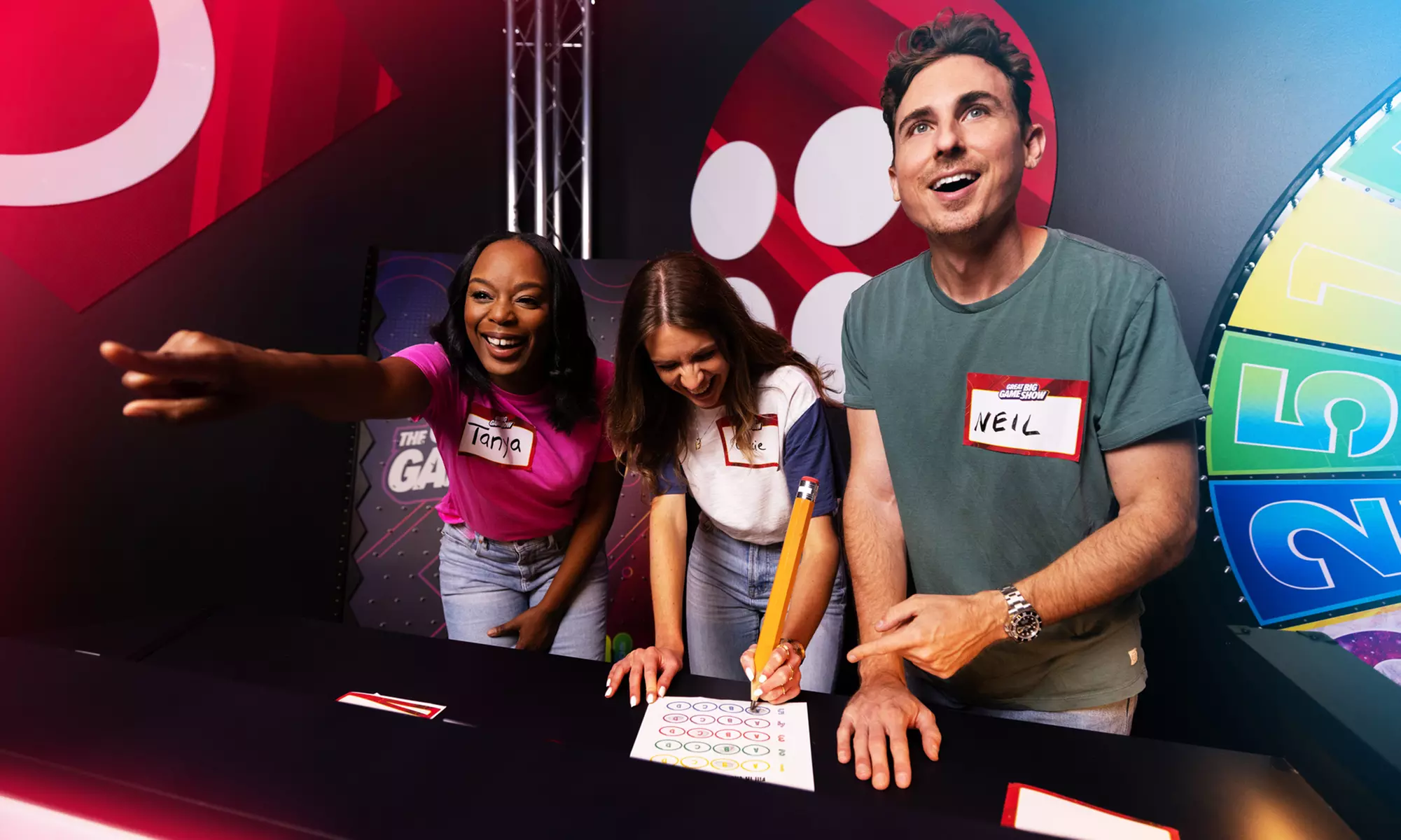 Game Show Ticket for 4, 8 or 14 People