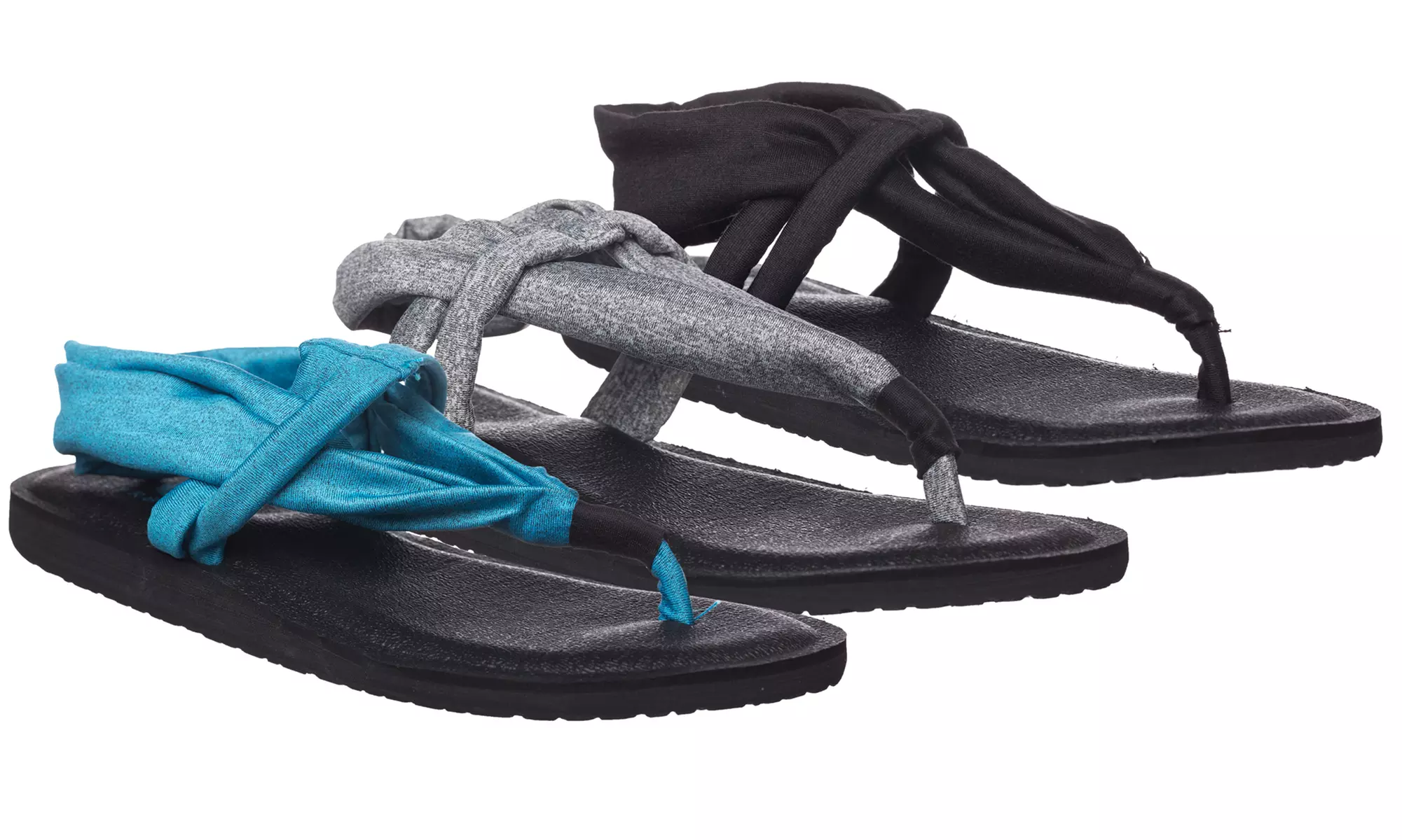 Riverberry Women's Namaste Sling Style Flip Flops with Yoga Mat Padding - Primary Image