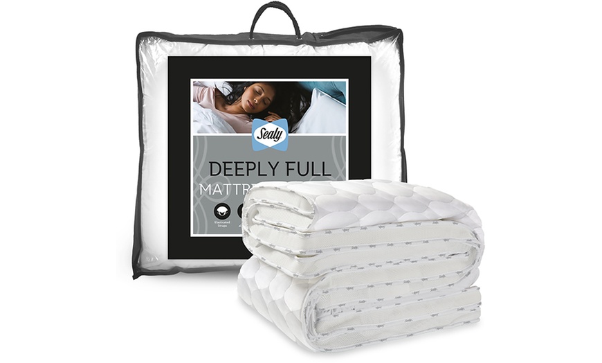 Image 7: Sealy Luxury Sealy Deeply Full Pillows, Duvets or Mattress Topper