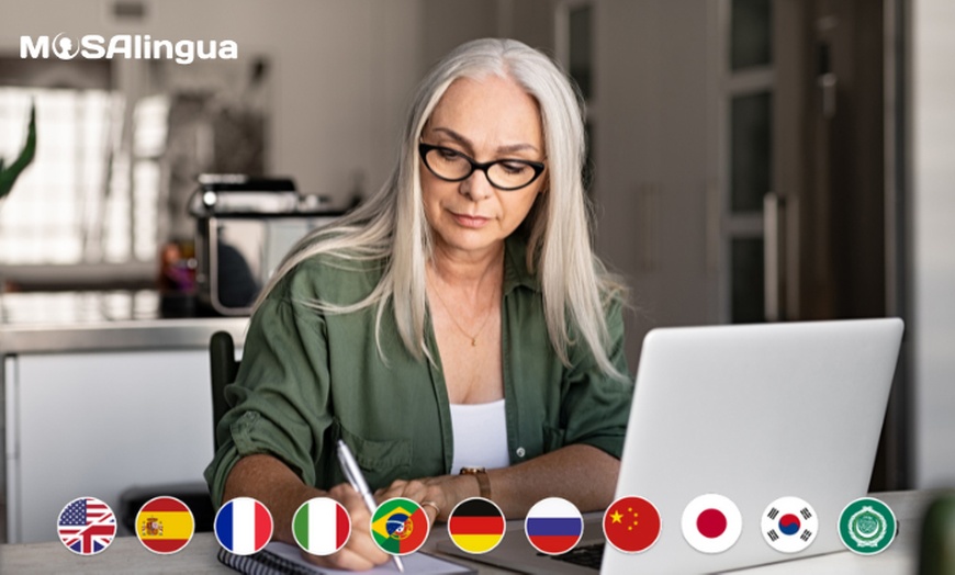 Image 5: 6 Monate, 12 Monate oder 10 Jahre MosaLingua Premium für alle Sprachen