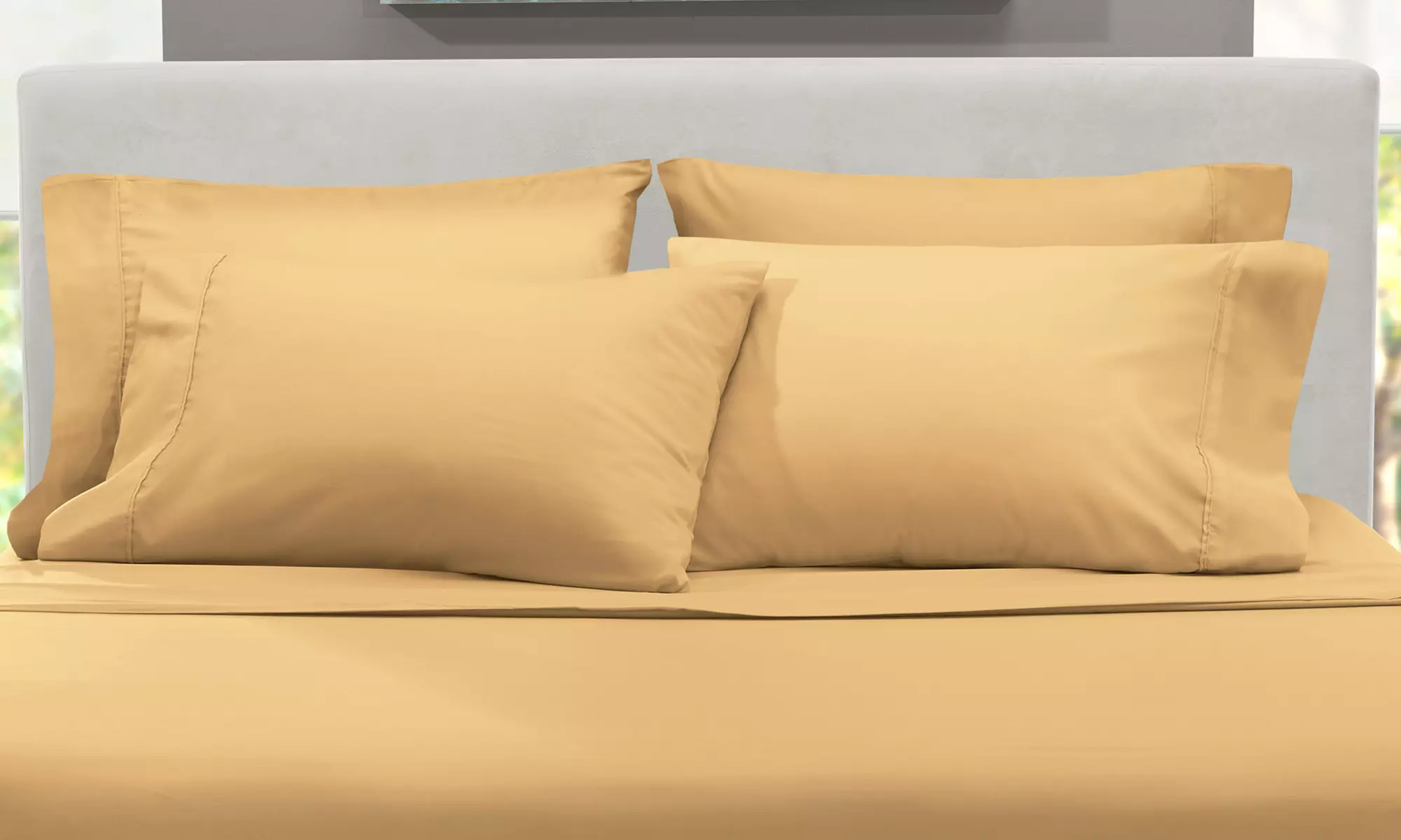Nestl Extra Deep Pocket Sheets - 18-24 Inch Fitted Bed Sheet Set - 6 Piece