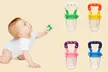 3 Pack Baby Food Feeder Fruit Silicone Nipple Teething Toy Soother Pacifier - Second Medium