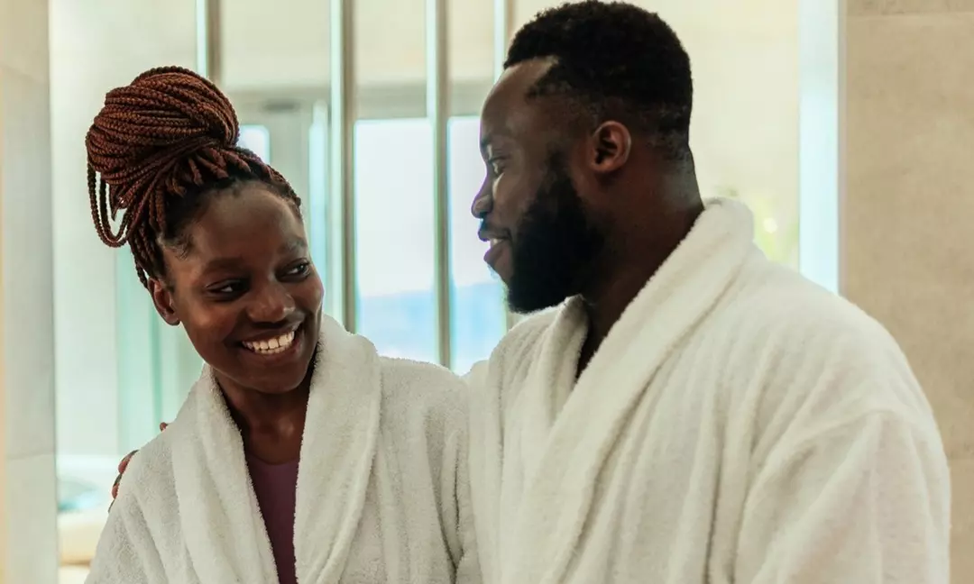 Solo or Couple's Facial & Body Wrap Packages w/ Champagne & More