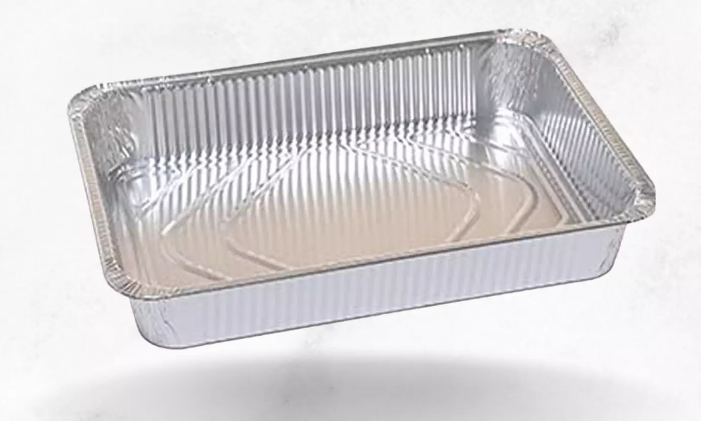 Fino a 192 contenitori in alluminio per alimenti